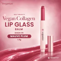 Self Beauty Veganize Collagen Lip Glass Balm (Shade 09 Mauve Plum) - 1.8g